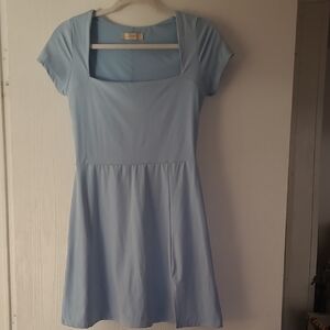 Elegant Light Blue Dress